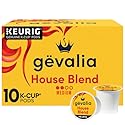 Gevalia Dark Royal Roast Dark Roast K?Cup Coffee Pods, Bold & Intense Dark Roast Single Serve Coffee 10 Count (Pack of 1)