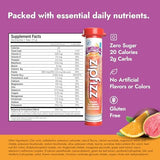Zipfizz Daily Energy Drink Powder, Passion Orange Guava, 20 Pack | 3-in-1 Sustained Energy, Rapid Hydration, and Essential Vitamins | Sugar-Free |