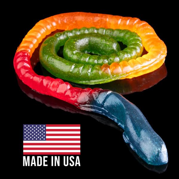 The Gummy Fireworm™ - Two feet of increasing spiciness