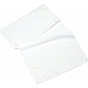 Microfiber Dryer Wrinkle Release Towel - Reusable Anti-Wrinkle Remover Sheet for Drying Machine Set Of 2 | White Wrinkle-Free Renewal Fabric Softener