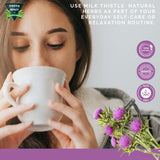 Green Royalty - Milk Thistle 4oz (Cardo Mariano) - Whole Dried Herbal Tea - 100% Raw, Vegan - Natural Infusion - Non-GMO - Product of Mexico