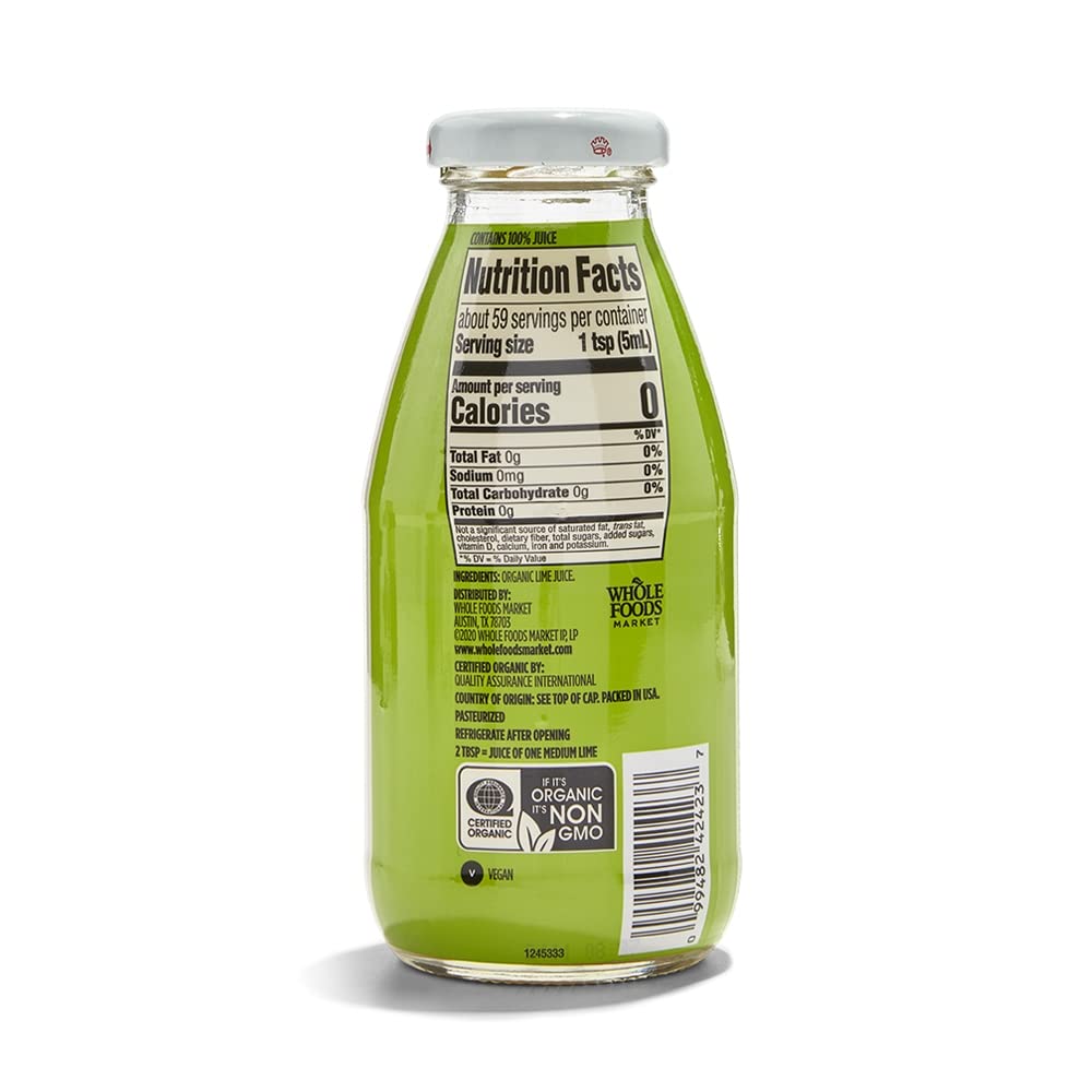 365 by Whole Foods Market, Organic Lime Juice, 10 Fl Oz
