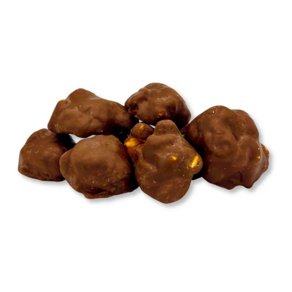 Peanut and Caramel Chocolate Bars, Fun Size Candy - 5 lb Bulk Bag (Approx. 200 pieces)