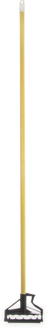 SPARTA 4166404 Spectrum Fiberglass Mop Handle With Quik-Release For Cleaning, Commercial, Residential, 60 Inches, Yellow, (Pack of 12)