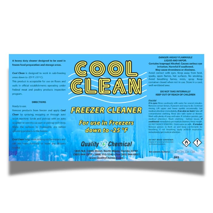 Quality Chemical Cool Clean Heavy-Duty Freezer Cleaner-1 gallon (128 oz.)