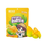 Juice-Flavored Gummy Candy Variety Pack, Peeled Style, 2 Bags - Green Mango Flavor