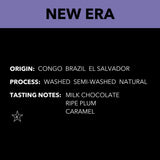 Coalition Coffee Roasters New Era Espresso Medium Roast Coffee - Premium Coffee Grounds - Fresh Roasted, Finely Ground Espresso (Pack of 2, 12 oz)