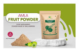 Amla Powder 2 lb(32 Ounces) Processed from Organically Grown Non-GMO Wild Amla Berries | Non-Irradiated | Raw Gluten-Free | No-Preservatives - Green