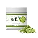 MatchAiA Organic Ceremonial Matcha Green Tea Powder - Premium Ceremonial Grade, First Spring Harvest, USDA Certified, 100% Pure - Sugar Free, Gluten