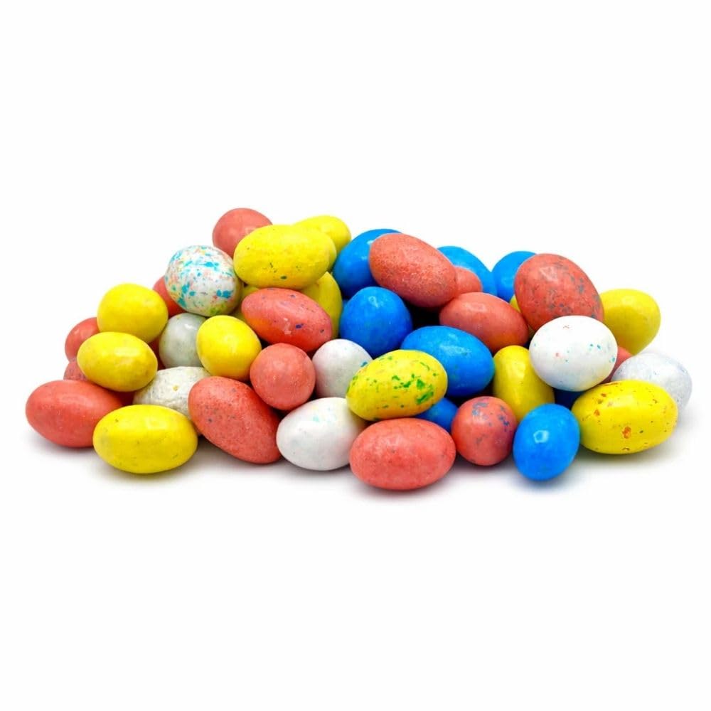 Mini Malted Milk Candy Eggs, Candy Coated, Assorted Pastel Colors - 25 lb (Approx. 1,000 pieces)