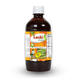 BASIC AYURVEDA Lauki (Bottle Gourd) Juice with Holy Basil & Mint Leaves | 32.46 Fl Oz (960ml) | Supports Digestion & Hair Health | Herbal Detox