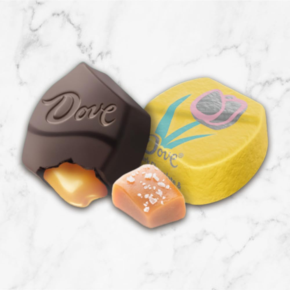 Dove Promises Silky Smooth Caramel Springtime Mix Oz, Dark Chocolate Sea Salt, 7.94 Ounce