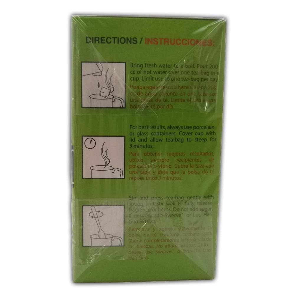 Triple Leaves Brand Nutra-Slim Tea, Regular Strength Dieters' Tea - Dietary Detox, 30 Tea Bags