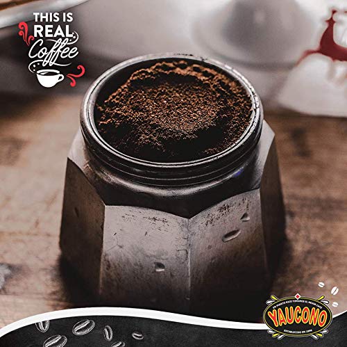 Yaucono Decaf Ground Coffee 8.8 Ounce Canister (Pack of 1)