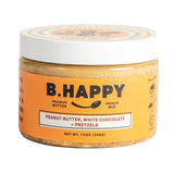 B.HAPPY PEANUT BUTTER DREAM BIG - Honey Roasted Peanut Butter with Creamy White Chocolate Chips & Crunchy Pretzel Pieces, Spoonable Peanut Butter