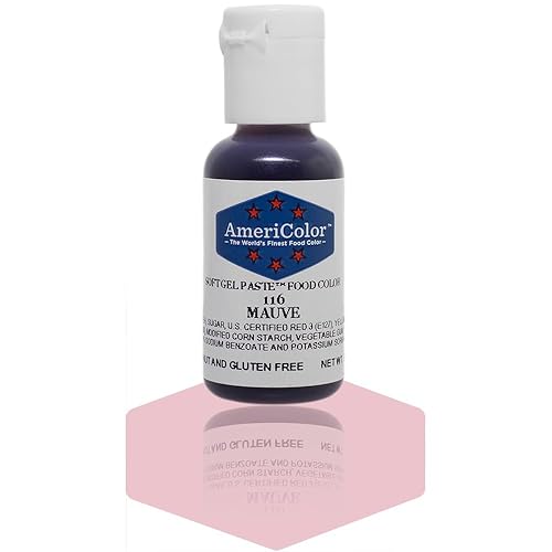Americolor Gel Color, 3/4-Ounce, Mauve