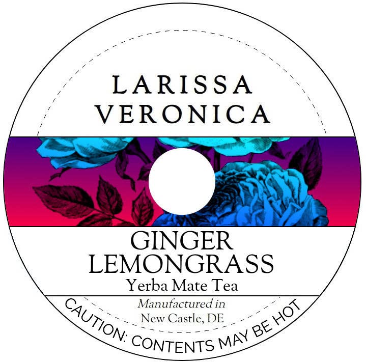 Ginger Lemongrass Yerba Mate Tea (Single Serve K-Cup Pods) (12 pods, ZIN: 575478) - 2 Pack