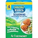 Hidden Valley Original Ranch Seasoning, Dressing and Recipe Mix, 1 Ounce Each, 4 Count (Package May Vary)