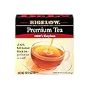 Bigelow 100 Count Premium Blend Black Tea, Contains 100 Individually Wrapped Tea Bags, Full Caffeine