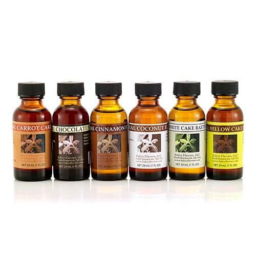 Bakto Flavors Natural Flavors - PICK YOUR OWN FLAVORS - 1 Fluid Ounce, Pack of 4