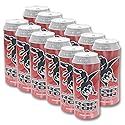 Raptor Energy Drink with Sparkling Fruit Punch Flavor Beverage 16Oz/473ml - Bebida energética Raptor con bebida de sabor a ponche de frutas espumosas