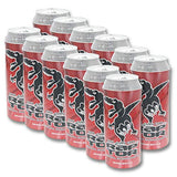 Raptor Energy Drink with Sparkling Fruit Punch Flavor Beverage 16Oz/473ml - Bebida energética Raptor con bebida de sabor a ponche de frutas espumosas