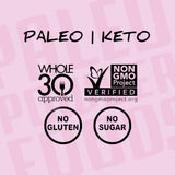 Paleo Powder All Purpose Seasoning with Himalayan Pink Salt. The Original Paleo Food Seasoning with Pure Himalayan Salt for all Paleo Diets! Certfied