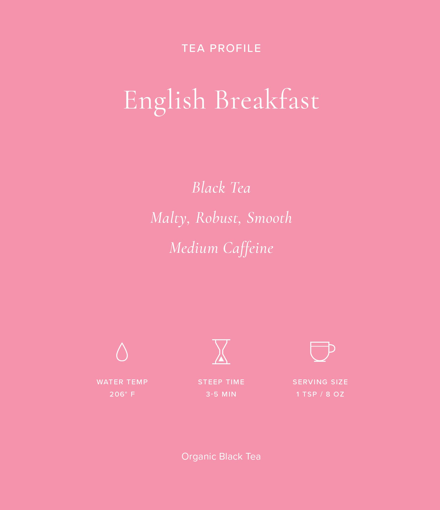 Art of Tea | Organic English Breakfast Tea | 50 Pyramid Tea Bag Sachet Bulk Box
