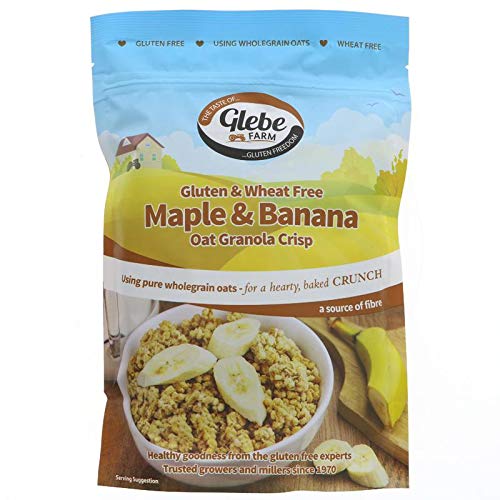 Glebe Farm Granola Maple & Banana GF 325g (Pack of 6)