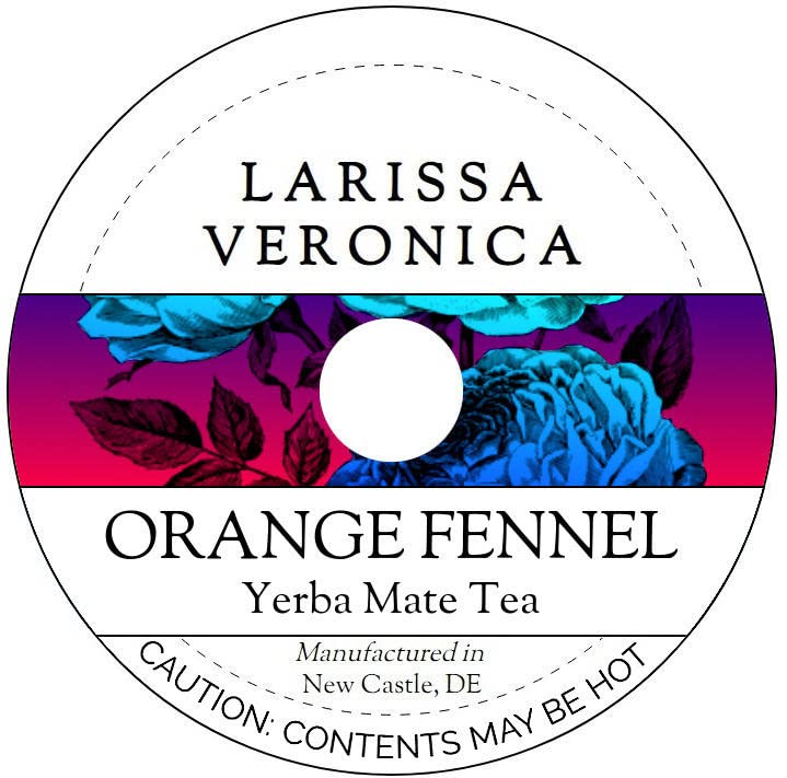 Orange Fennel Yerba Mate Tea (Single Serve K-Cup Pods) (12 pods, ZIN: 577590) - 3 Pack