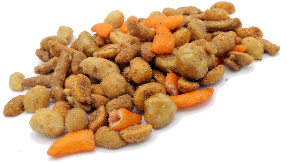 Oregon Farm Fresh Snacks Blazing Trail Sweet & Spicy Mix - Assortment of Tasty Nuts and Crunchy Crackers - Healthy and Satisfying Snack - Great