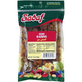 Sadaf Golden Raisins - Golden Sultanas for Cooking and Food Flavoring - Middle Eastern Cuisine - 7 Oz Resealable Bag