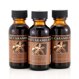 Bakto Flavors Natural Caramel Flavor, 1 Fluid Ounce, Pack of 3