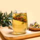 Honeysuckle chrysanthemum tea 8.81 oz (5g*50bags), Chinese Pure Nature Wolfberry Health Care Mixed Tea, Combination Tea ??????250g