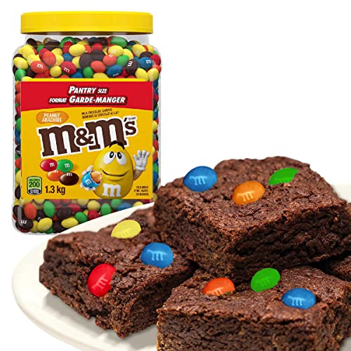 M&M’S Peanut Candy Jars, Assorted Chocolate Candies, Party Size Bulk, Movie Night Treats, Bulk Chocolate Candy, Buffet Chocolates, Resealable