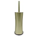 Vince Camuto Toilet Bowl Brush with Holder, Durable Bathroom Cleaning Tool, Modern Design for Easy Toilet Maintenance, Bathroom Cleaner Brush