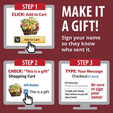 A Gift Inside Snacks and Nuts Gift Basket