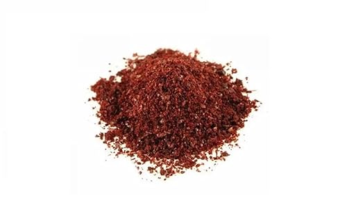 Essential Spice Ground Sumac - Tart, Fruity & Citrus-Like Flavor - Tangy Mediterranean Spice for Rubs, Dressings, Hummus & Roasted Vegetables (98