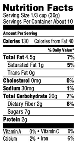 Van's Cranberry Almond Granola Cluster Cereal Gluten Free (Pack of 2)
