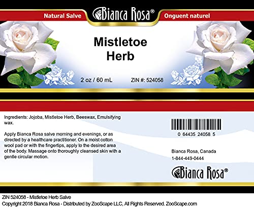 Bianca Rosa Mistletoe Herb Salve (2 oz, ZIN: 524058) - 2 Pack