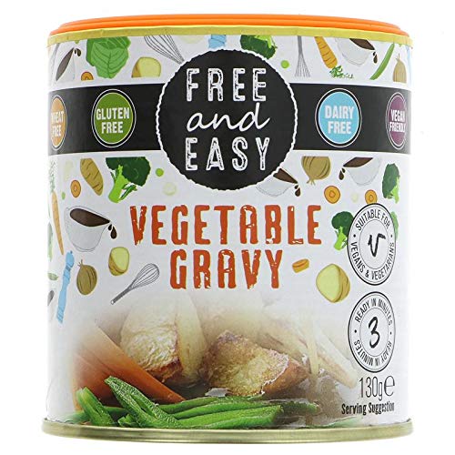 Free & Easy Gravy Sauce Mix 130g (Pack of 6)