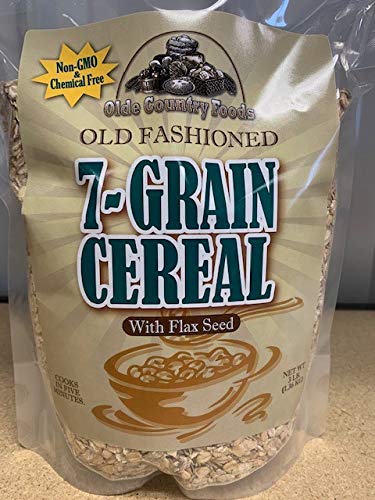 Old Fashioned 7 Grain Cereal with Flax Seed 24 Pounds (8x3 Pound Bag) by Wheat Montana Non-GMO, Chemical Free