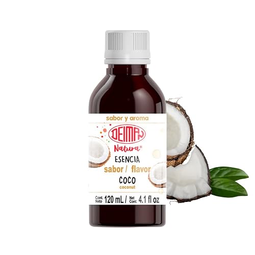 Deiman Natura Artificial Food Flavoring Coconut Essence (4 fl oz)