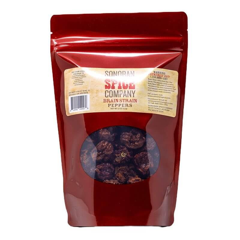 7 Pot Brain Strain Whole Peppers (16 OZ)