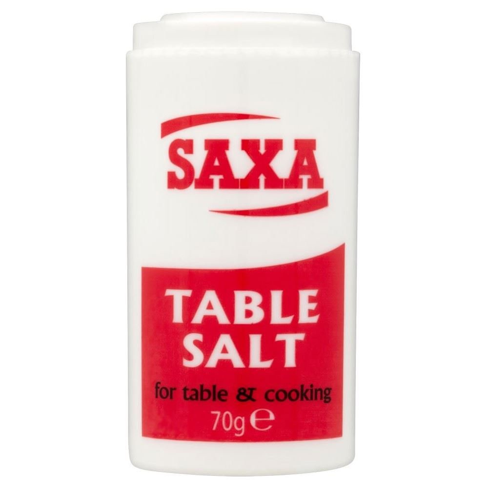 Saxa Table Salt (70g) - Pack of 2