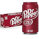 Dr Pepper Soda, 12 fl oz cans, 12 pack