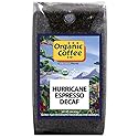 Organic Coffee Co. DECAF Hurricane Espresso Whole Bean Coffee 2LB (32 Ounce) Medium Dark Roast Natural Water Processed Decaffeinated USDA Organic