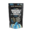 SuperSeedz Dry Roasted Pumpkin Seeds with Sea Salt - 8g Protein, Non-GMO Gluten-Free, Keto Snacks - Nut Free & School Friendly Organic Pumpkin Seeds