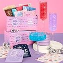 xo, Fetti x Art of Sucre Eras Cotton Candy Glitter Drink Bombs - 11 pc, Edible Glitter | Bachelorette Decorations, Birthday Party Favor, Concert