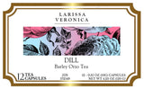 Dill Barley Orzo Tea (Single Serve K-Cup Pods) (12 pods, ZIN: 572549) - 3 Pack